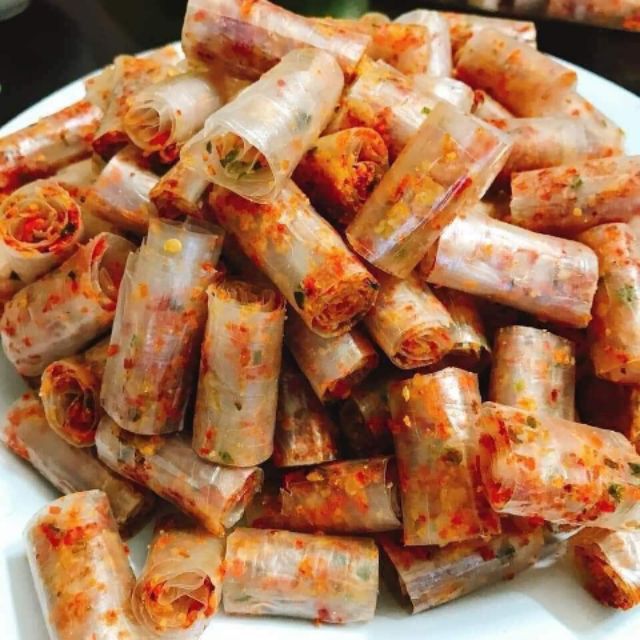Bánh Tráng Cuộn - Rolled Rice Paper Mix - Duc Thanh Kho Bo