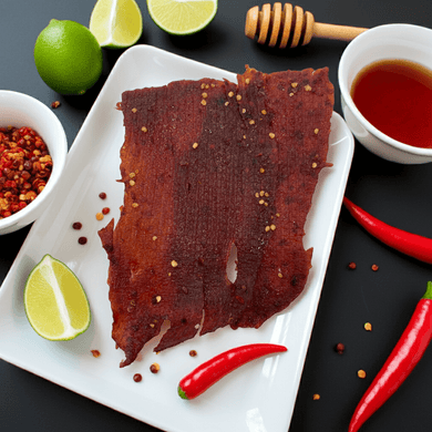 Khô Bò Mật Ong Tỏi Ớt Cay - Spicy Honey Garlic Beef Jerky - Duc Thanh Kho Bo