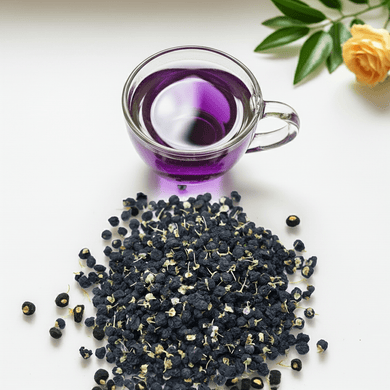 Kỳ Tử Đen - Black Goji Tea - Duc Thanh Kho Bo