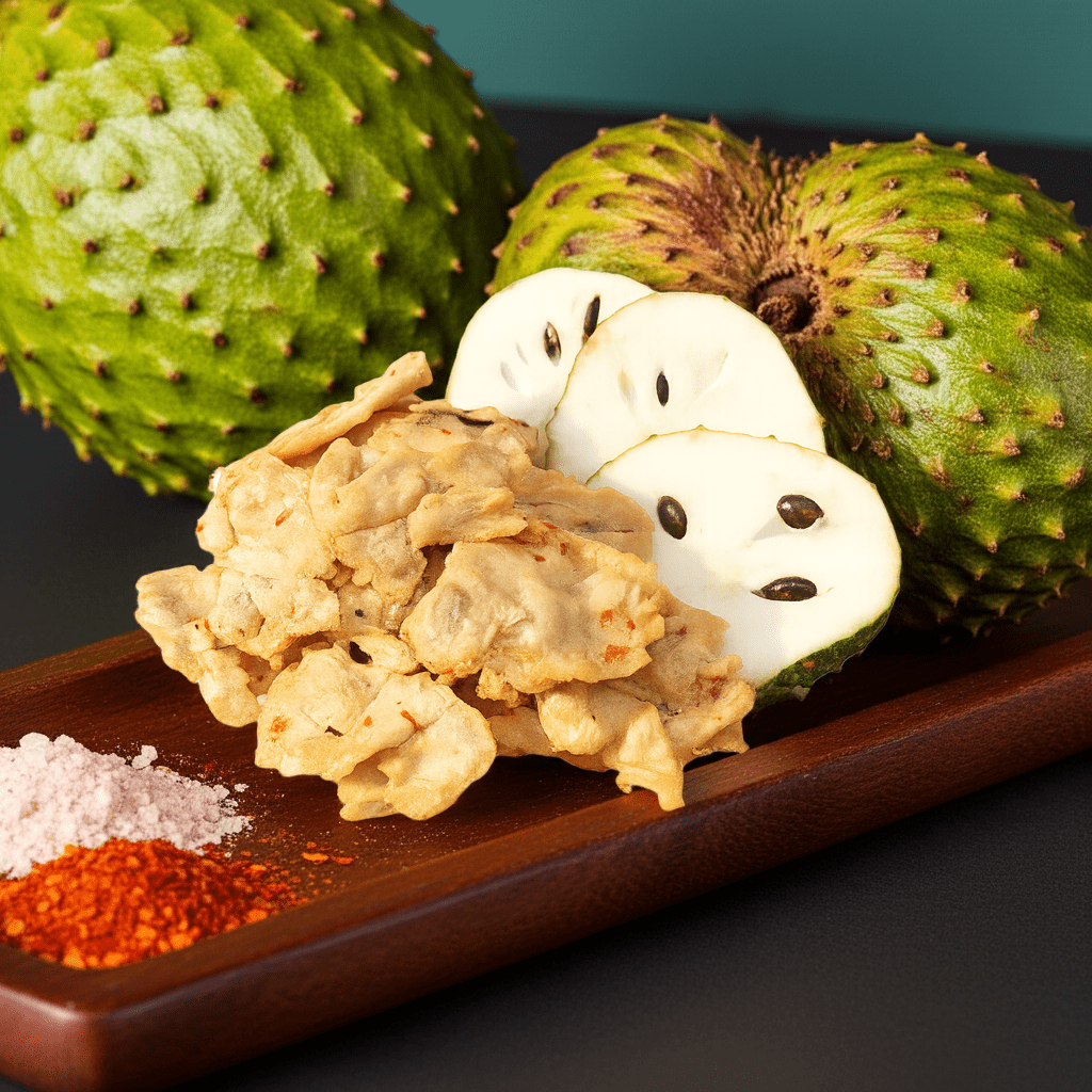 Mãng Cầu Sấy Muối Ớt - Soursop with Spicy Salt - Duc Thanh Kho Bo