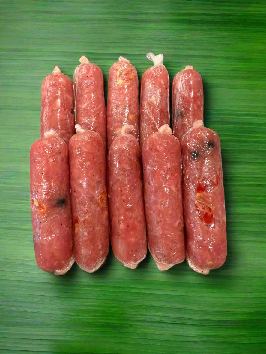 Nem Chua Heo - Fermented Pork Roll - Duc Thanh Kho Bo