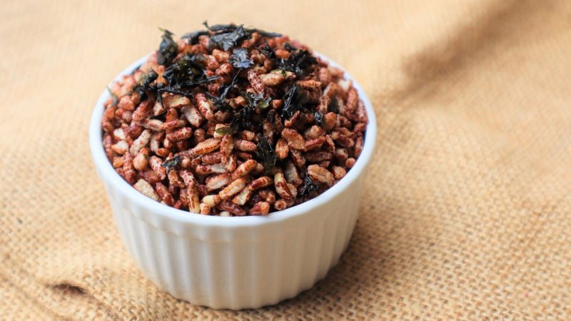 Gạo Lứt Rong Biển - Seaweed Brown Rice - Duc Thanh Kho Bo