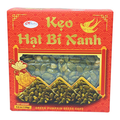 Kẹo Hạt Bí Xanh - Green Pumpkin Seeds Cake - Duc Thanh Kho Bo