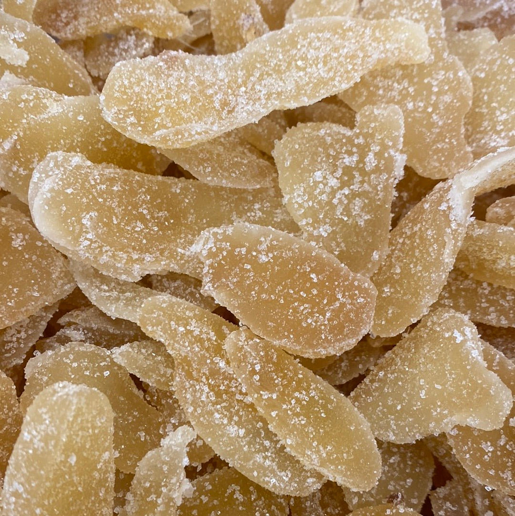 Mứt Gừng Mỹ (Dried Crystallized Ginger) - Duc Thanh Kho Bo